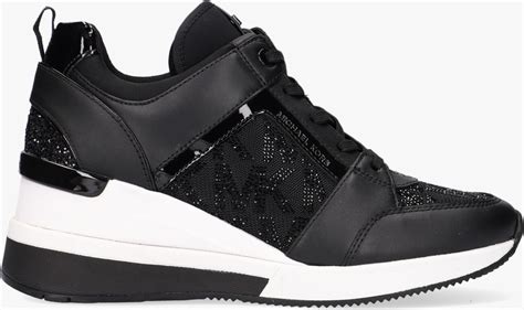 michael kors hoge sneakers zwart